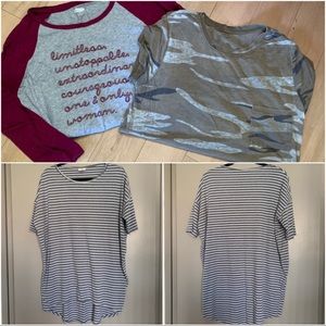 THREE T-Shirt Bundle - Fit Like L